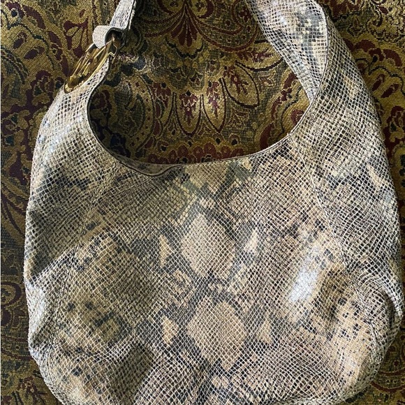 Michael Kors Python Embossed  Bag - Picture 2 of 4